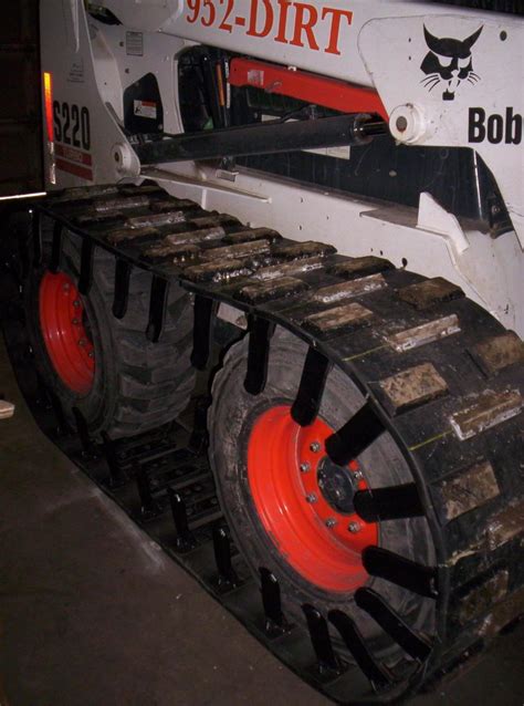 putting track back on bobcat skid steer|replacement bobcat tracks.